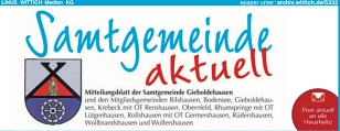 Cover Samtgemeinde aktuell&nbsp;&copy;&nbsp;Samtgemeinde Gieboldehausen